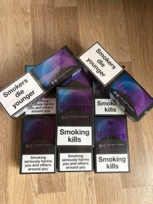 Marlboro Double Fusion Sigara (Mentol ve Böğürtlen)