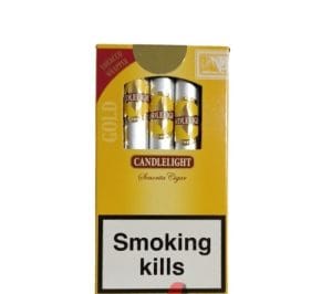 Candlelight Vanilla Aroma Cigars 5’s