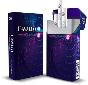 Cavallo Twin Ball Sigara ( Mentol ve Böğürtlen )