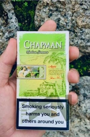 Chapman Endless Summer Green Slim Sigara ( Yeşil Elma Aromalı )