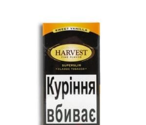 Harvest Superslim Vanilla Sigara ( Vanilya Aromalı )