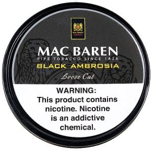 Mac Baren Black Ambrosia Pipo Tütünü