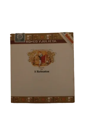 Romeo Y Julieta Robustos Puro 5's Gift Pack