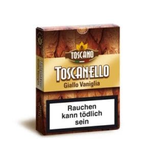 Toscanello Giallo Vaniglia Puro ( Vanilya Aromalı )